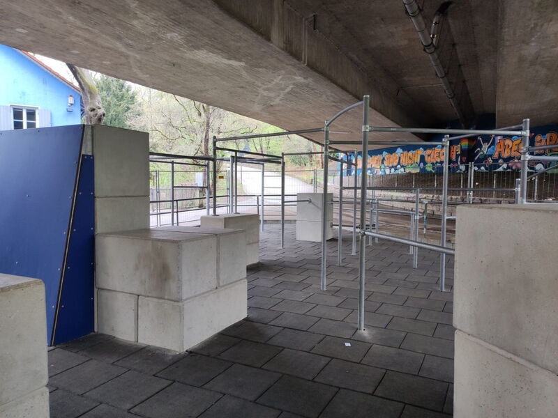 Parkour Park am Candidplatz