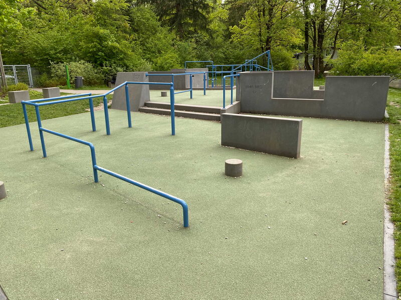 Parkour-Park an der LTR