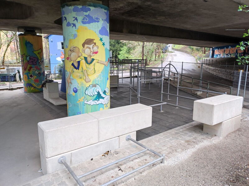 Parkour Park am Candidplatz