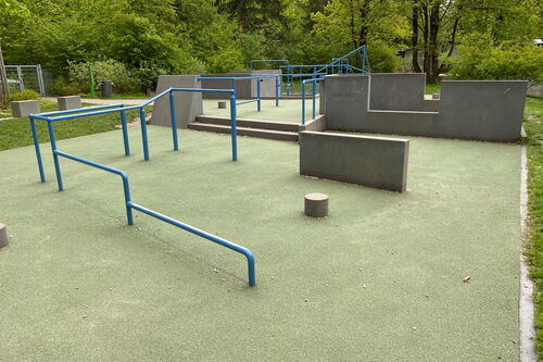 Parkour-Park an der LTR