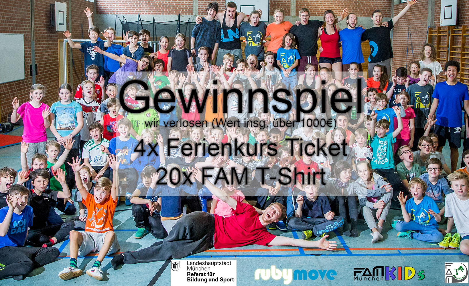 Parkour Gewinnspiel