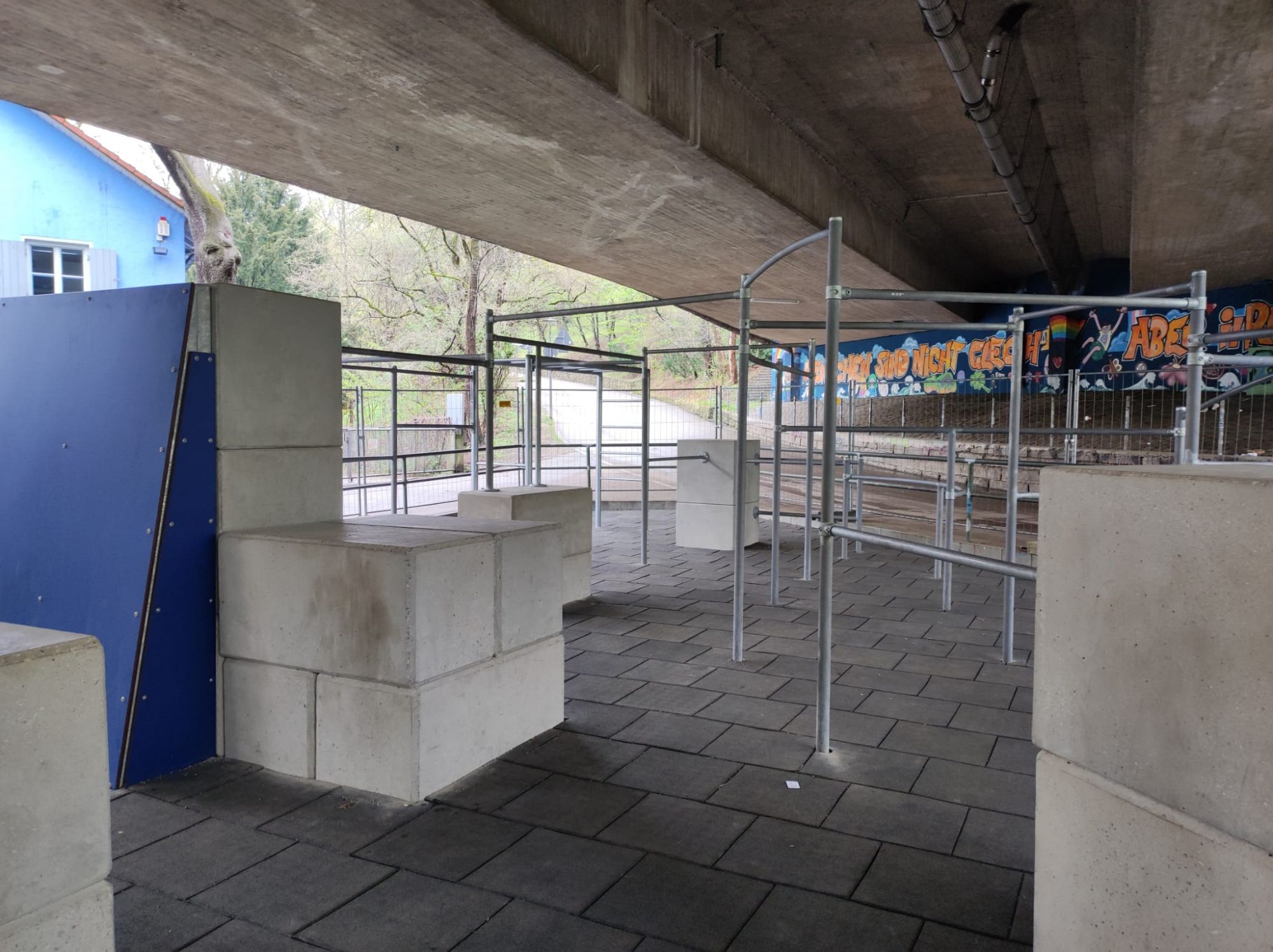 Parkour-Park am Candidplatz