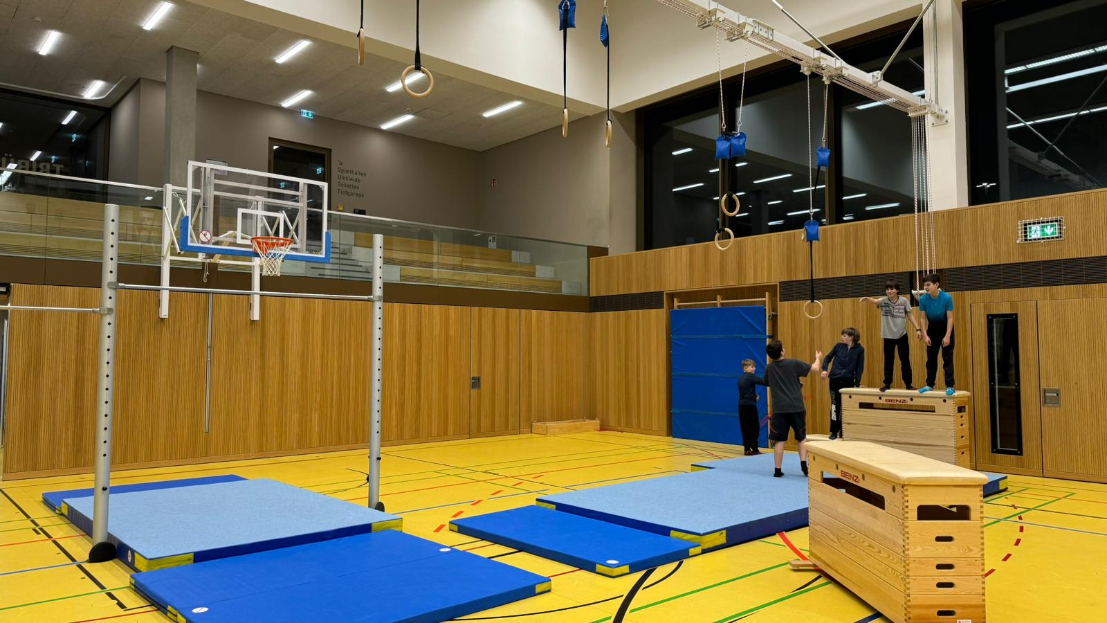Turnhalle der Grundschule Freiham